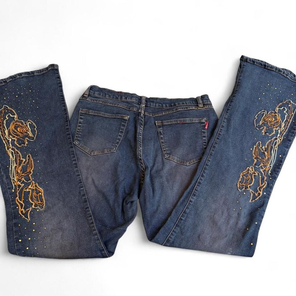 Unbranded Women's Navy and Blue Jeans